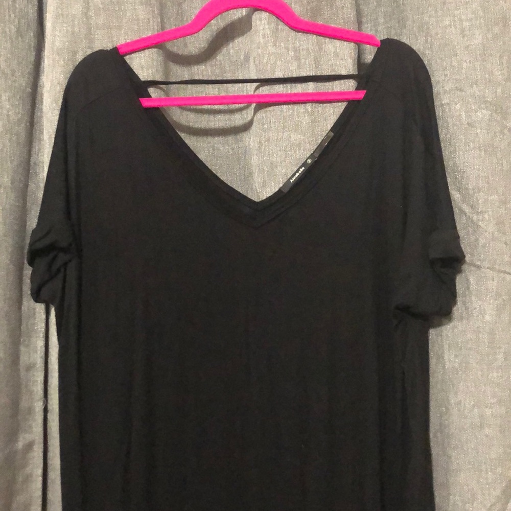 Black maxi dress